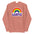 The Pridelity LGBTQ+ Hoodie, with its vibrant purple hue, showcases a rainbow design above the "LGBTQ+" text on the front. Perfect for pride enthusiasts, it includes a spacious front pocket and a hood equipped with drawstrings.