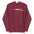 Introducing the Pridelity Lesbian Hoodie: a maroon hoodie with a front pocket, featuring a stunning pride-inspired horizontal gradient from purple to orange. "Be yourself" is elegantly displayed in white text on the right side, making it an ideal choice for individuals who celebrate diversity and embrace their unique individuality every day.