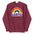 The Pridelity LGBTQ+ Hoodie, with its vibrant purple hue, showcases a rainbow design above the "LGBTQ+" text on the front. Perfect for pride enthusiasts, it includes a spacious front pocket and a hood equipped with drawstrings.