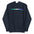 The Pridelity Gay Men Hoodie in Navy Blazer showcases a series of horizontal color blocks in shades of green, blue, and teal. The phrase "be yourself" is elegantly printed in light green on the right side of the color blocks. This hoodie also features a handy front pocket for added convenience.