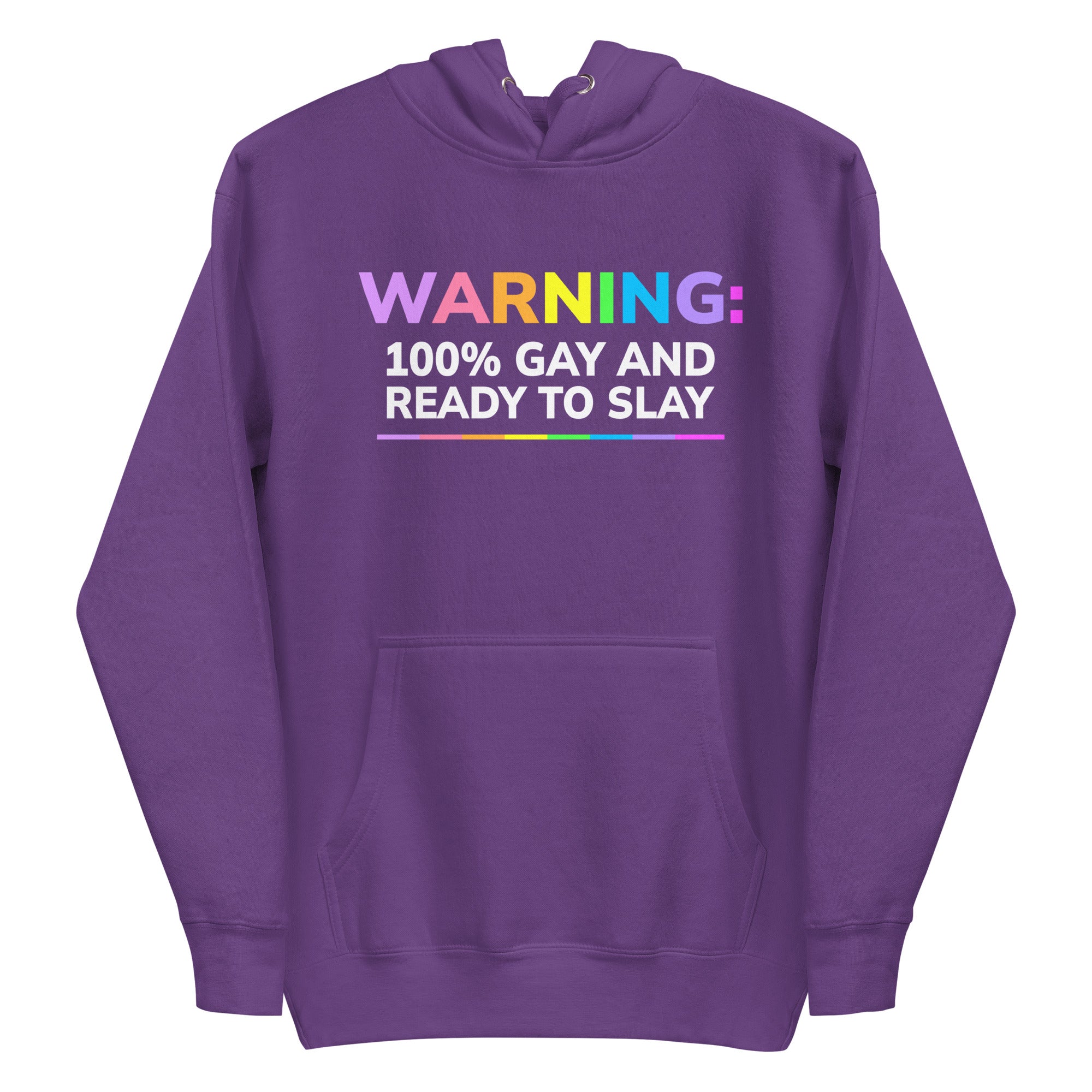 100% gay hoodie