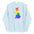 Introducing the British Isles Pride Hoodie by Pridelity, this sky blue hoodie features a vibrant depiction of Great Britain in rainbow colors, reflecting the LGBTQ+ pride flag. The eye-catching design is prominently displayed on the chest, making it an essential piece for any Pride Collection.