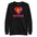 Introducing the Supergay Sweatshirt from Pridelity: a dusty rose sweatshirt featuring a stylized rainbow "S" emblem and a bold "SUPERGAY" print, perfect for adding to your pride collection.