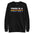 Introducing the "Pride is a Protest" Sweatshirt by Pridelity. This black sweatshirt prominently displays the message "Pride is a Protest," with the word "Protest" shining in vibrant rainbow colors, capturing the essence of the LGBTQ+ pride flag. It’s an ideal choice for any pride outfit and a highlight of our pride collection.