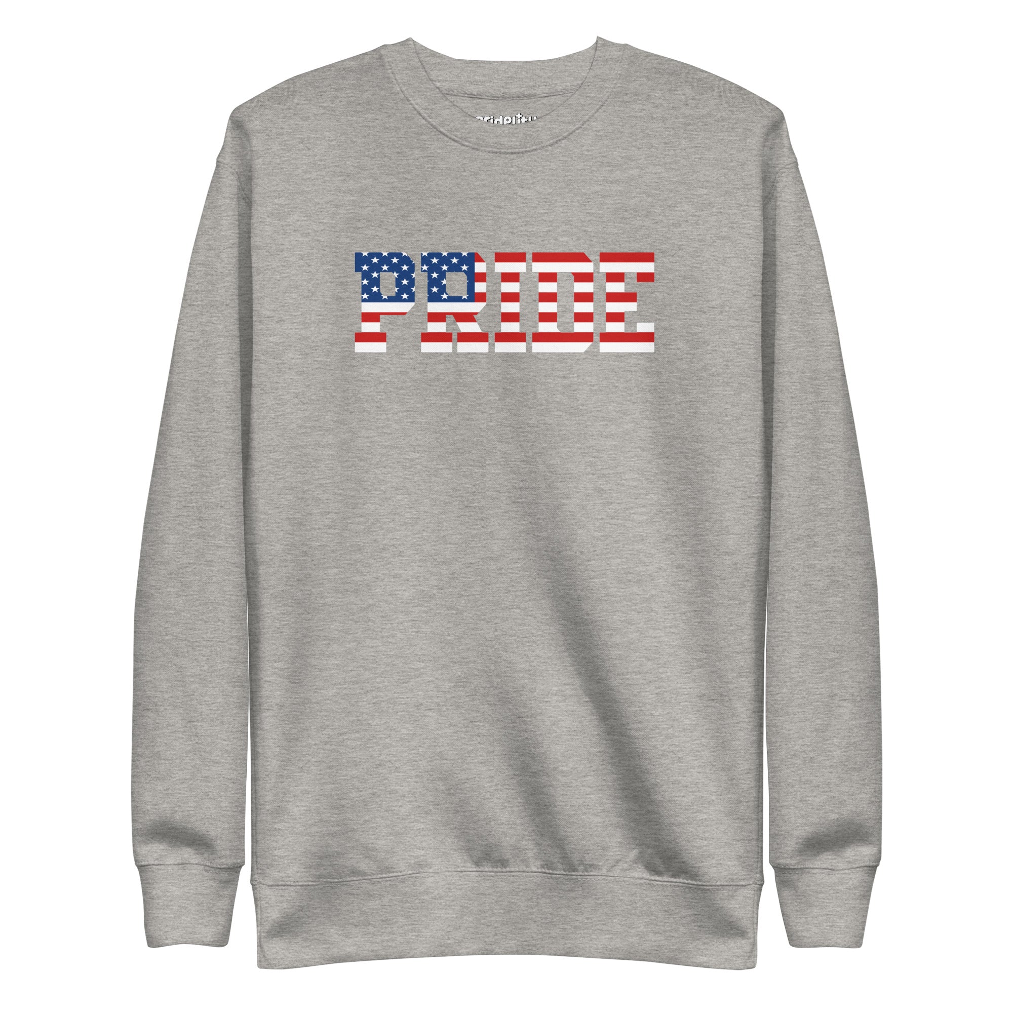 The American Pride Sweatshirt by Pridelity showcases 