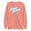 Introducing the Gender Euphoria Sweatshirt by Pridelity, offering a white backdrop adorned with "Gender Euphoria" in bold pastel pink and blue script on the front. This design embraces a casual and uplifting tone, celebrating identity with its cheerful colors.