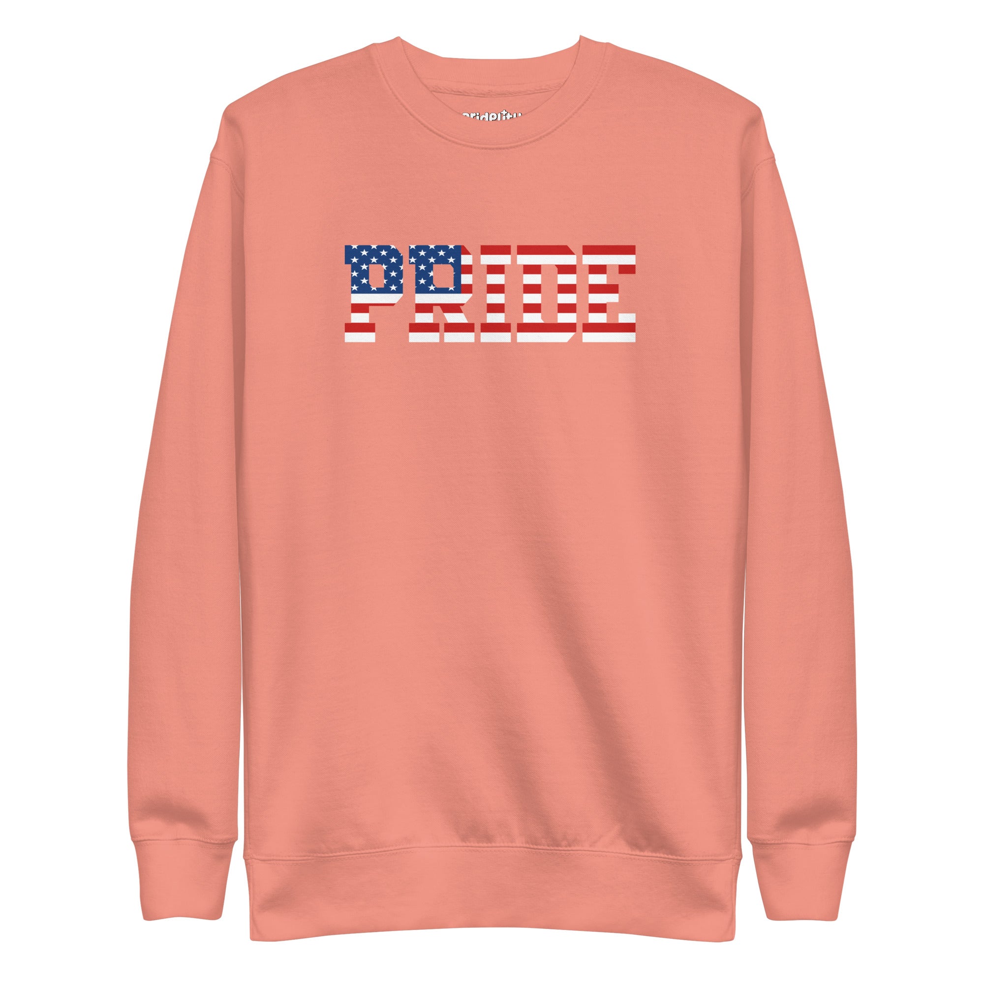 The American Pride Sweatshirt by Pridelity showcases 