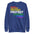 The Pridelity Protest Sweatshirt from the pride collection is a black sweatshirt that showcases "PROTEST" in a vibrant descending stack of colors: red, orange, yellow, white, green, and blue. Each instance of the word is mirrored upside down below it, making for a striking pride outfit.