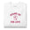 A folded white Pridelity Stand Up Sweatshirt showcases the phrase "STAND UP FOR LOVE" in red, encircling a striking graphic of a raised fist, making it a distinctive addition to any pride collection.