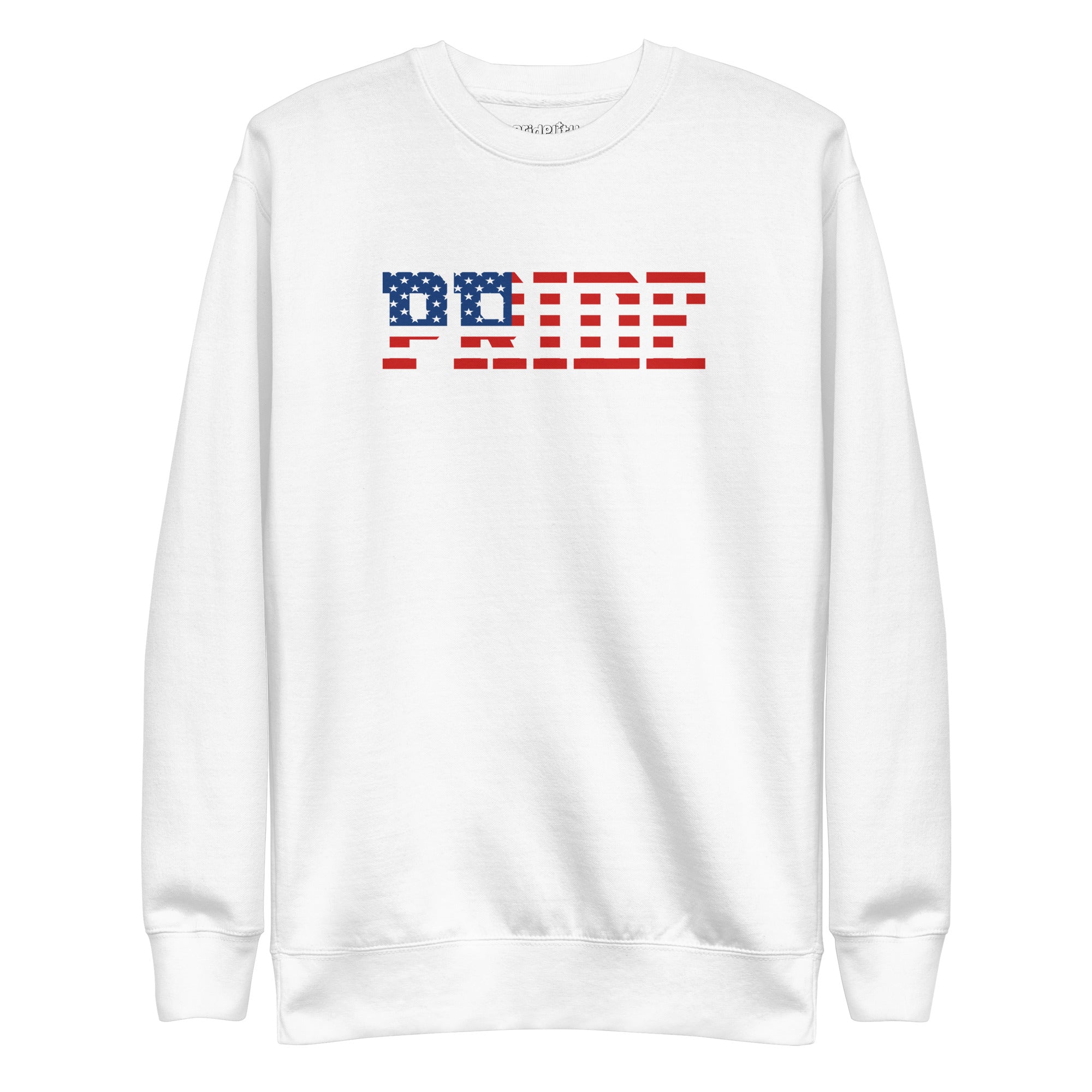 The American Pride Sweatshirt by Pridelity showcases 